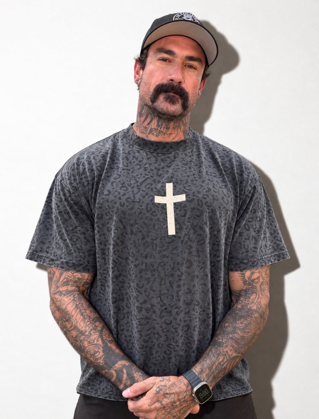 Jesus Still Loves You - Vintage Black Leopard
